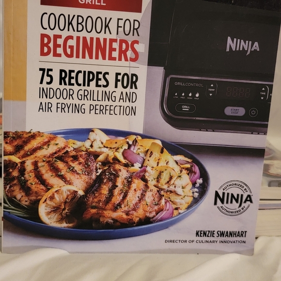 Ninja Foodi Grill Cookbook for beginners - 75 recipes for air frying and grils - Picture 2 of 2